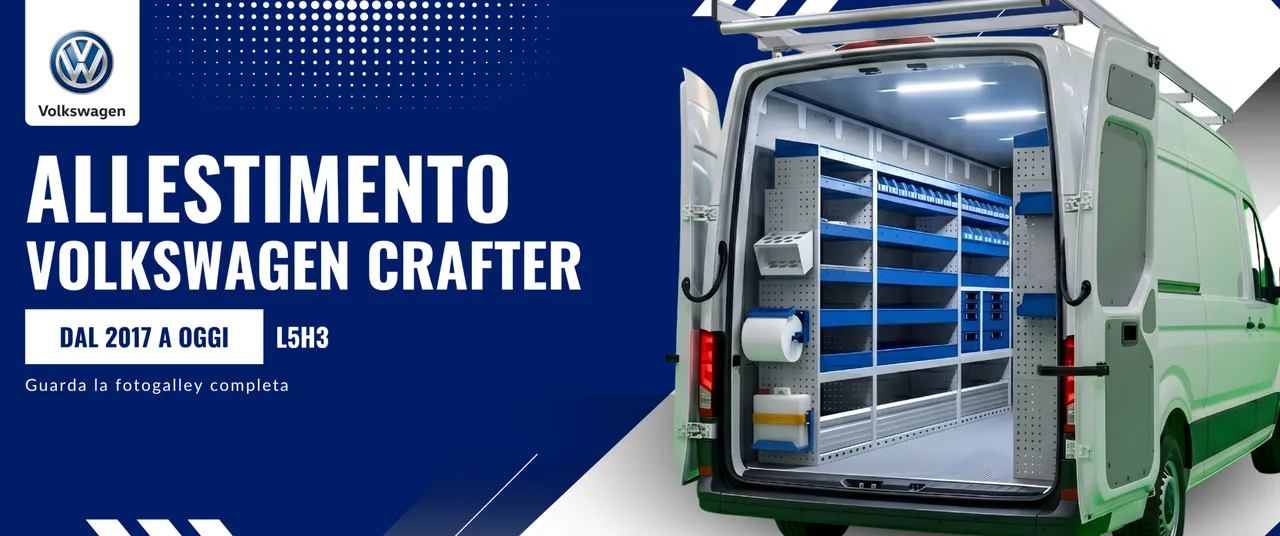 Allestimento Volkswagen Crafter (anno dal 2017 a Oggi) L5H3
