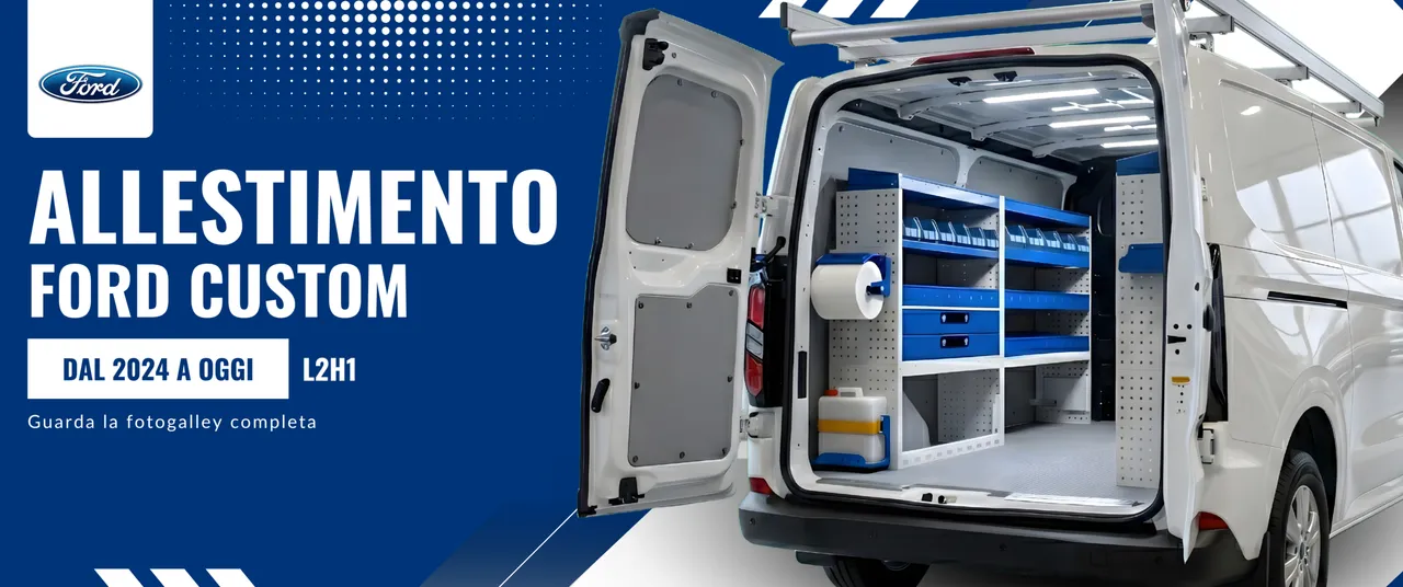 Allestimento Ford Custom (anno dal 2024 a Oggi) L2H1