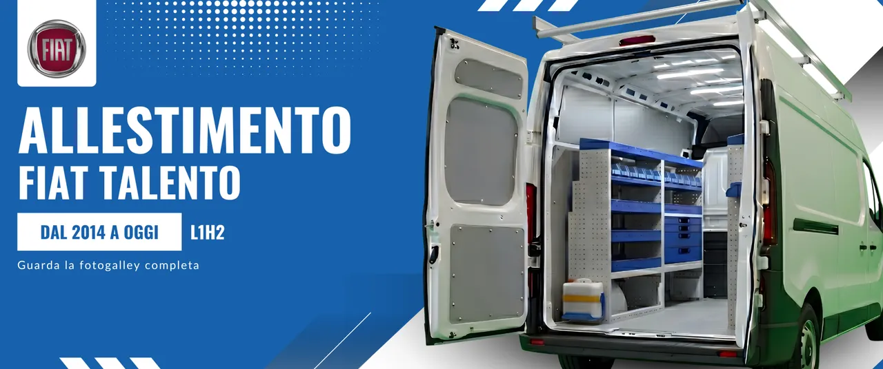 Allestimento Fiat Talento (anno dal 2014 a Oggi) L1H2