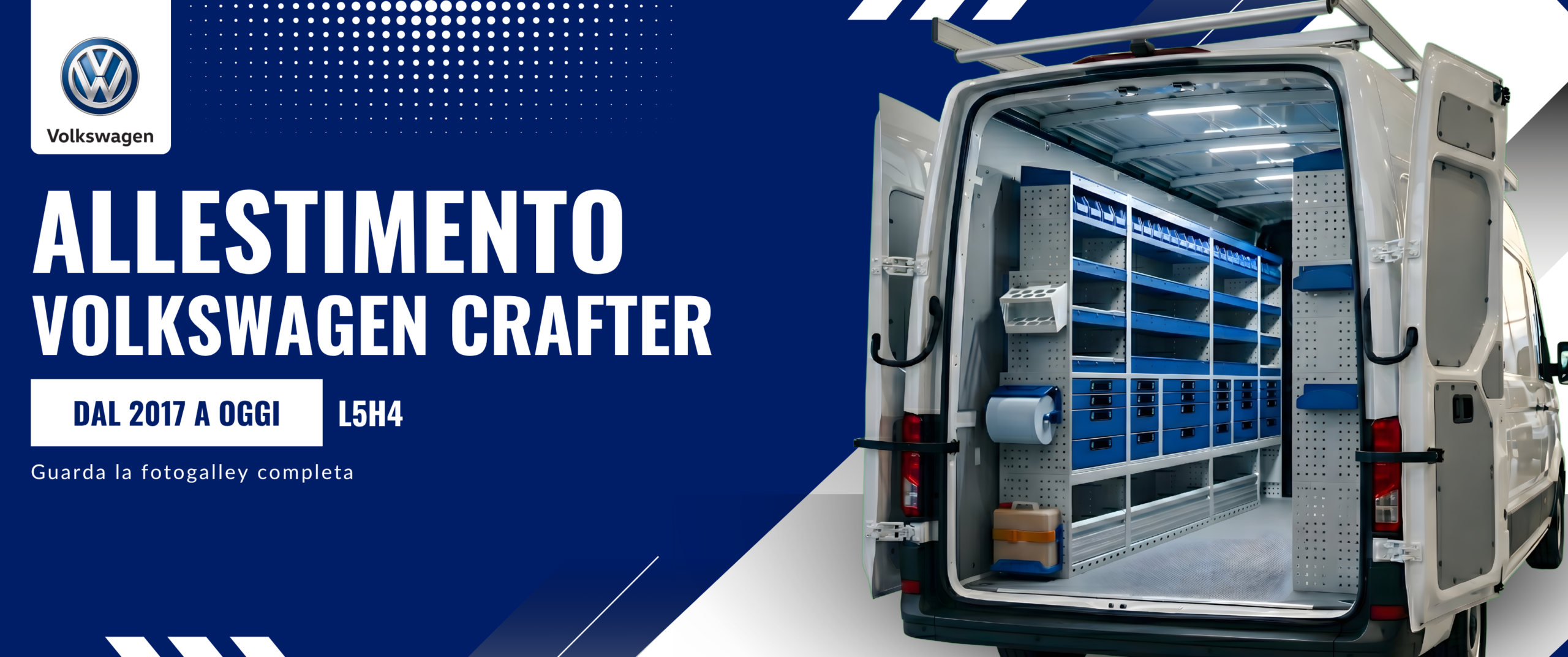 Allestimento Volkswagen Crafter (anno dal 2017 a Oggi) L5H4