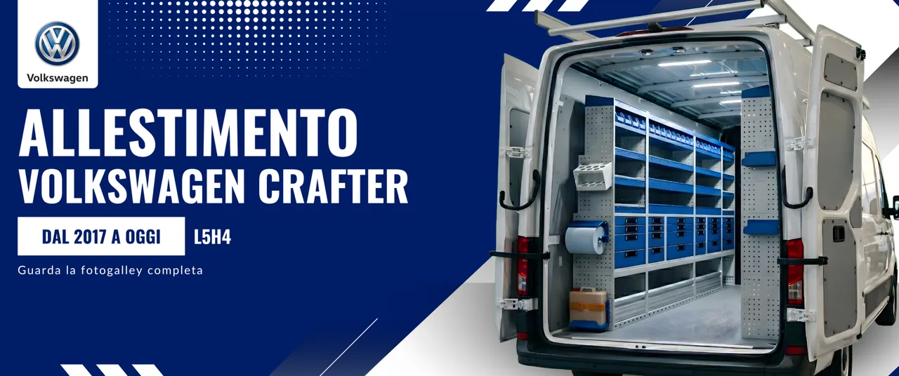Allestimento Volkswagen Crafter (anno dal 2017 a Oggi) L5H4