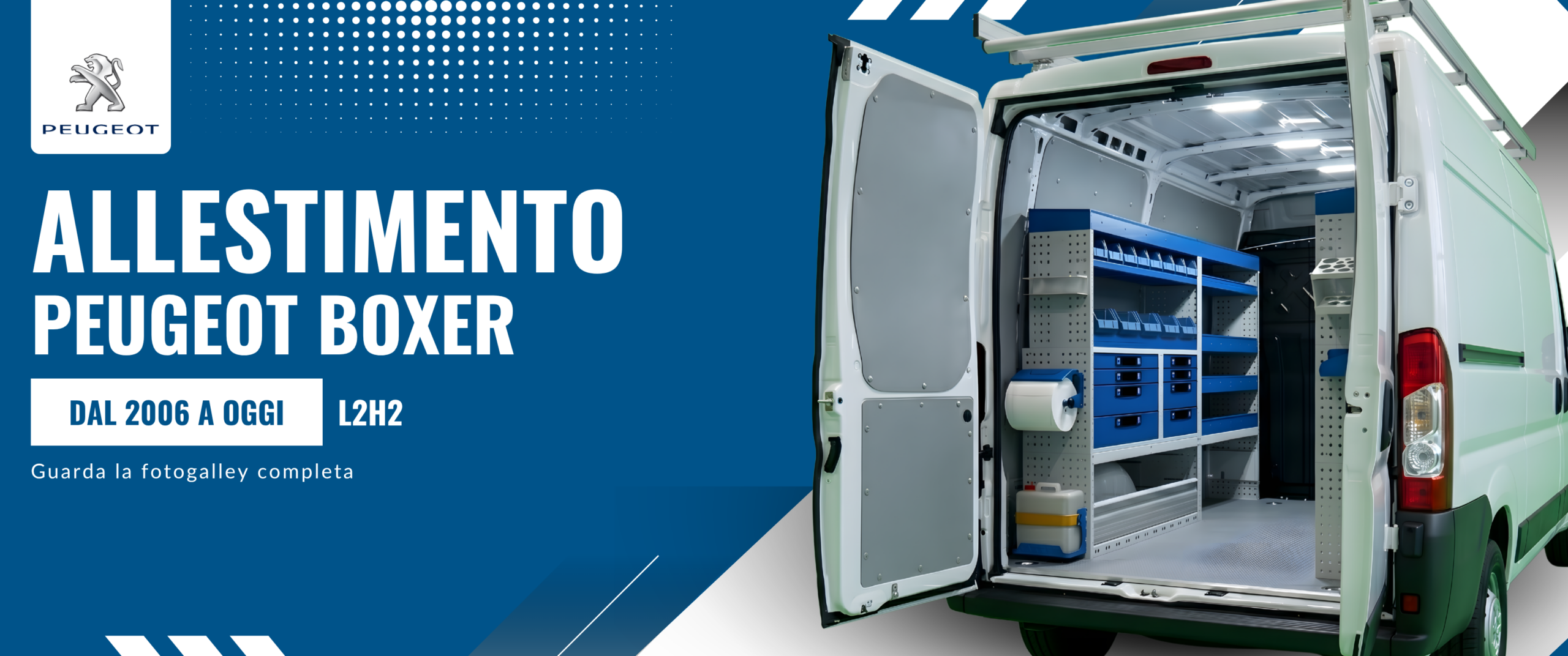 Allestimento Peugeot Boxer (anno dal 2006 a Oggi) L2H2