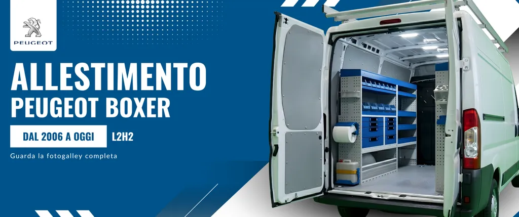 Allestimento Peugeot Boxer (anno dal 2006 a Oggi) L2H2