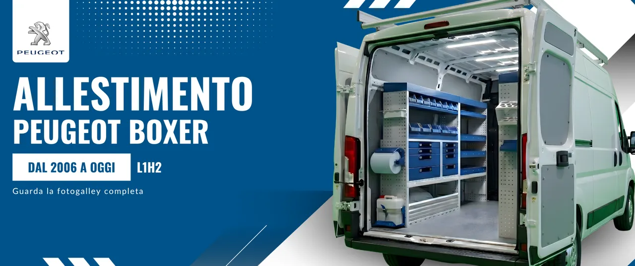 Allestimento Peugeot Boxer (anno dal 2006 a Oggi) L1H2