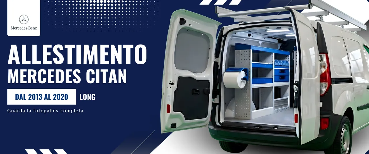 Allestimento Mercedes Citan (anno dal 2013 al 2020) Long