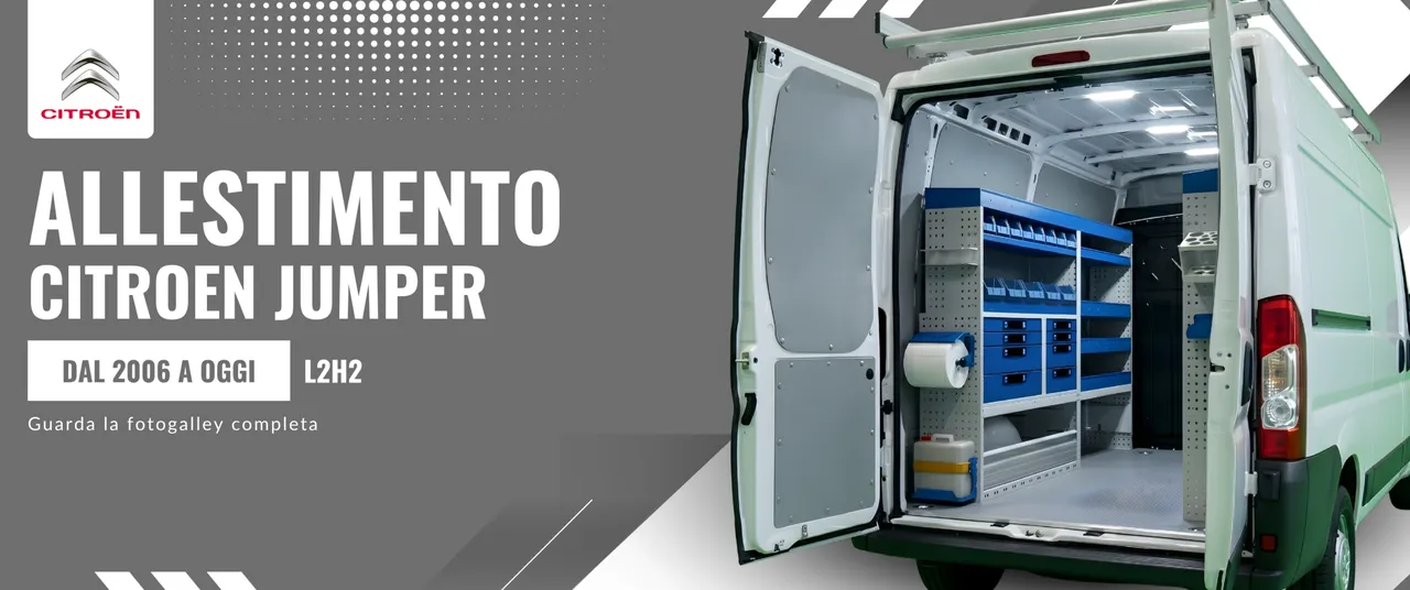 Allestimento Citroen Jumper (anno dal 2006 a oggi) L2H2