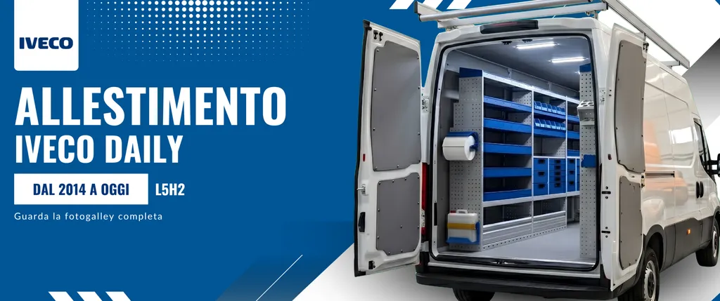 Allestimento Iveco Daily (anno dal 2014 a Oggi) L5H2