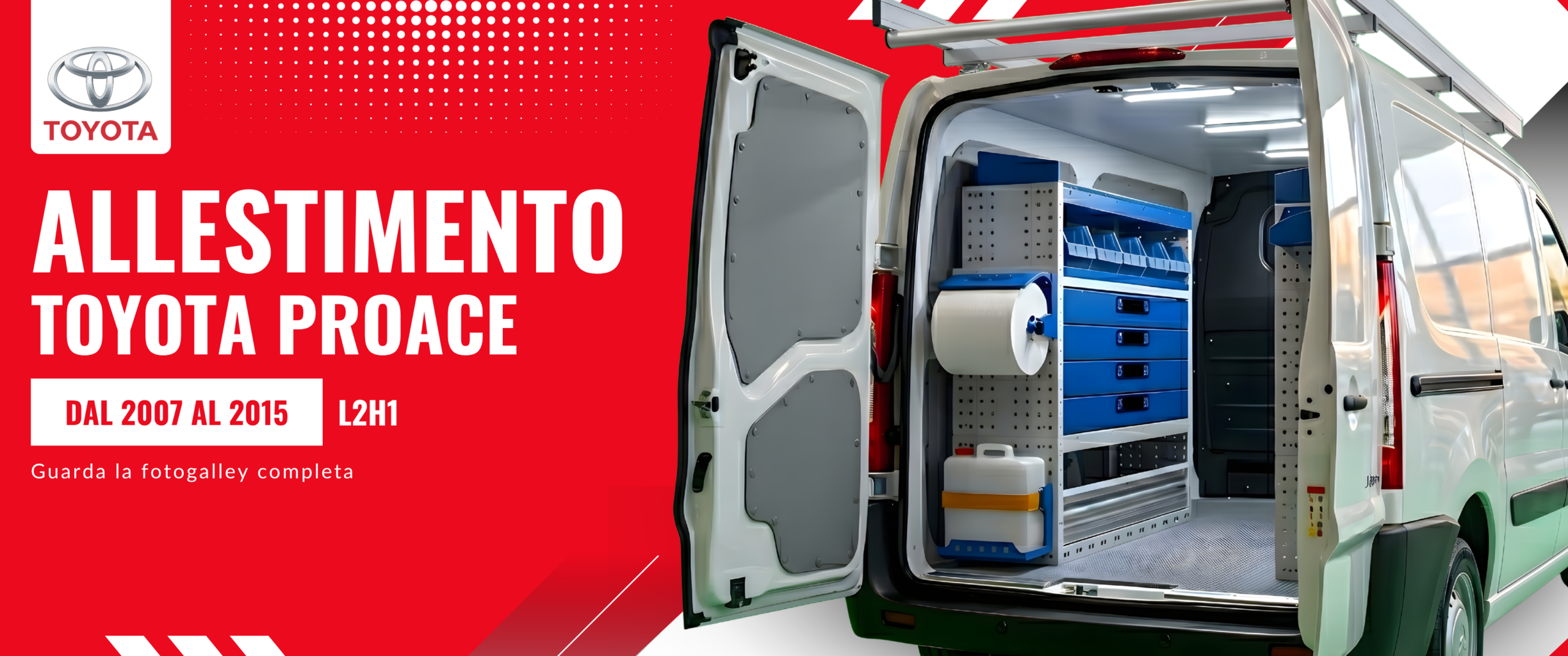 Allestimento Toyota Proace (anno dal 2007 al 2015) L2H1