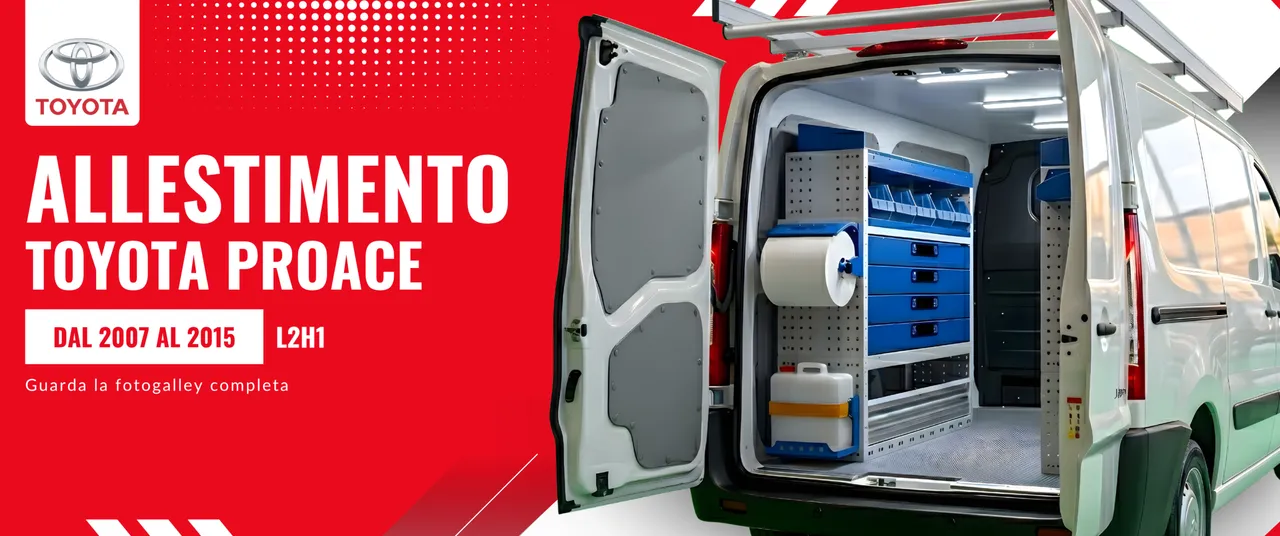Allestimento Toyota Proace (anno dal 2007 al 2015) L2H1