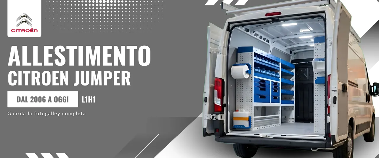 Allestimento Citroen Jumper (anno dal 2006 a oggi) L1H1