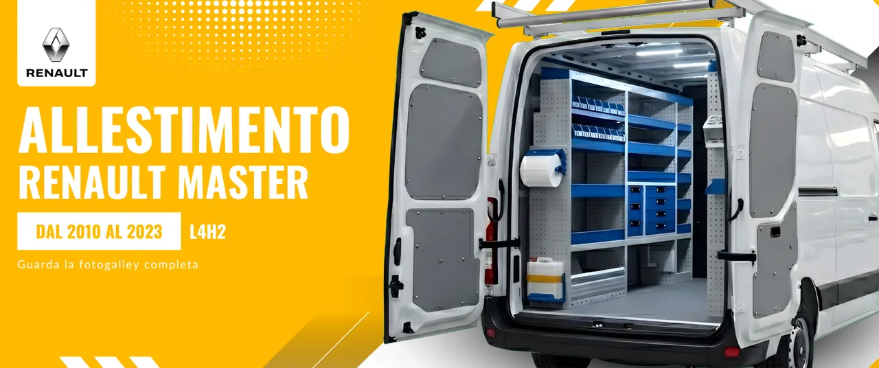Allestimento Renault Master (anno dal 2010 al 2023) L4H2