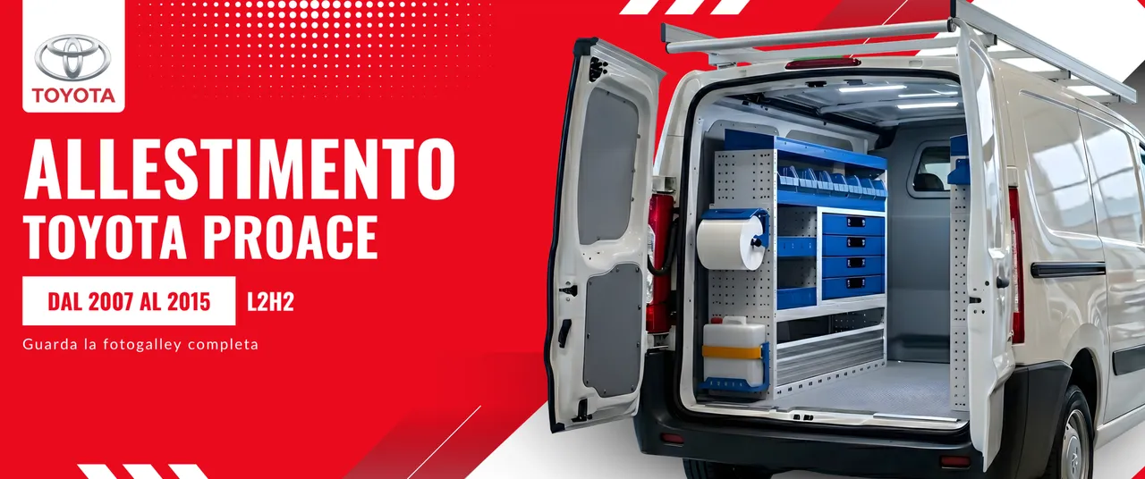 Allestimento Toyota Proace (anno dal 2007 al 2015) L2H2