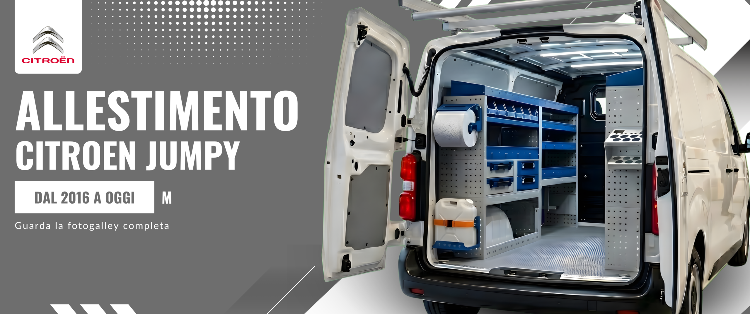 Allestimento Citroen Jumpy (anno dal 2016 a Oggi) M