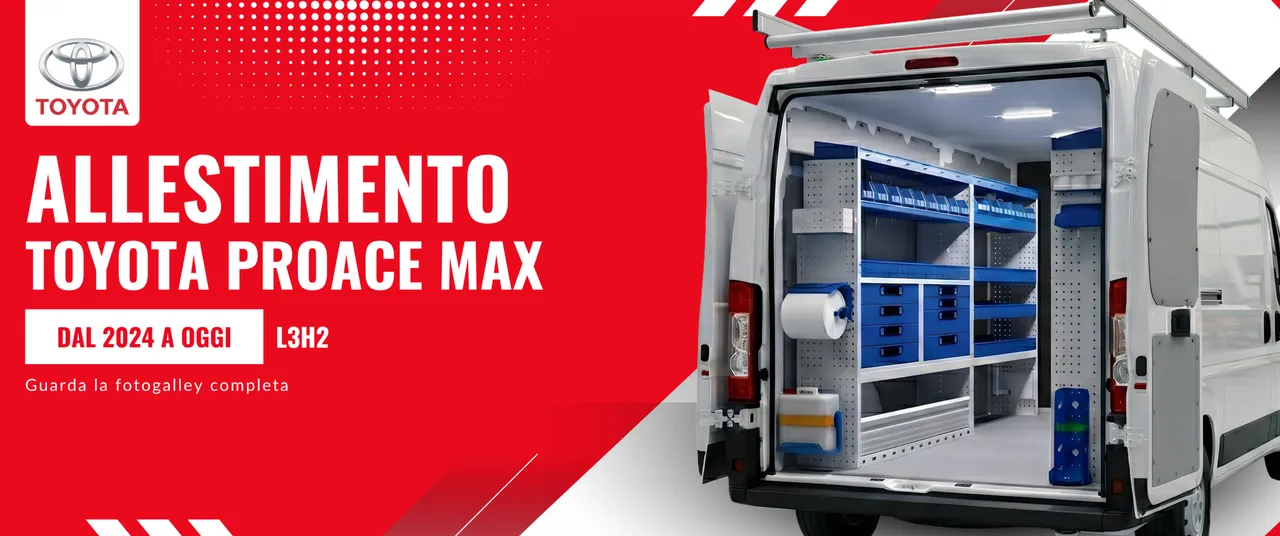 Allestimento Toyota Proace Max (anno dal 2024 a Oggi) L3H2