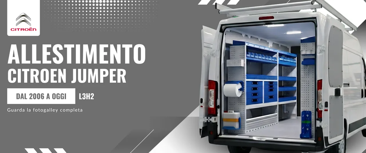 Allestimento Citroen Jumper (anno dal 2006 a oggi) L3H2
