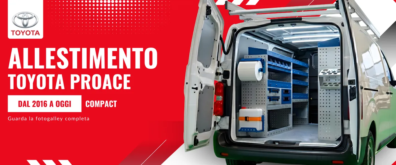 Allestimento Toyota Proace (anno dal 2016 a Oggi) Compact
