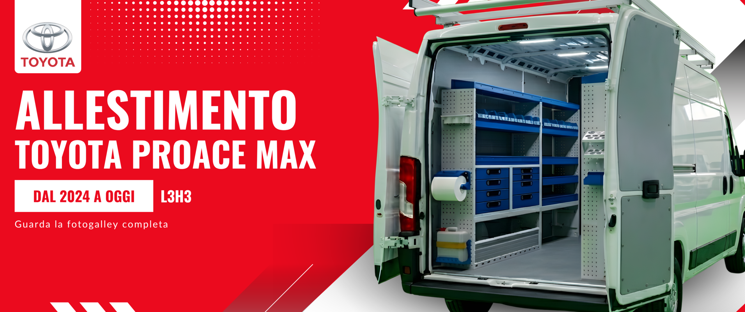Allestimento Toyota Proace Max (anno dal 2024 a Oggi) L3H3