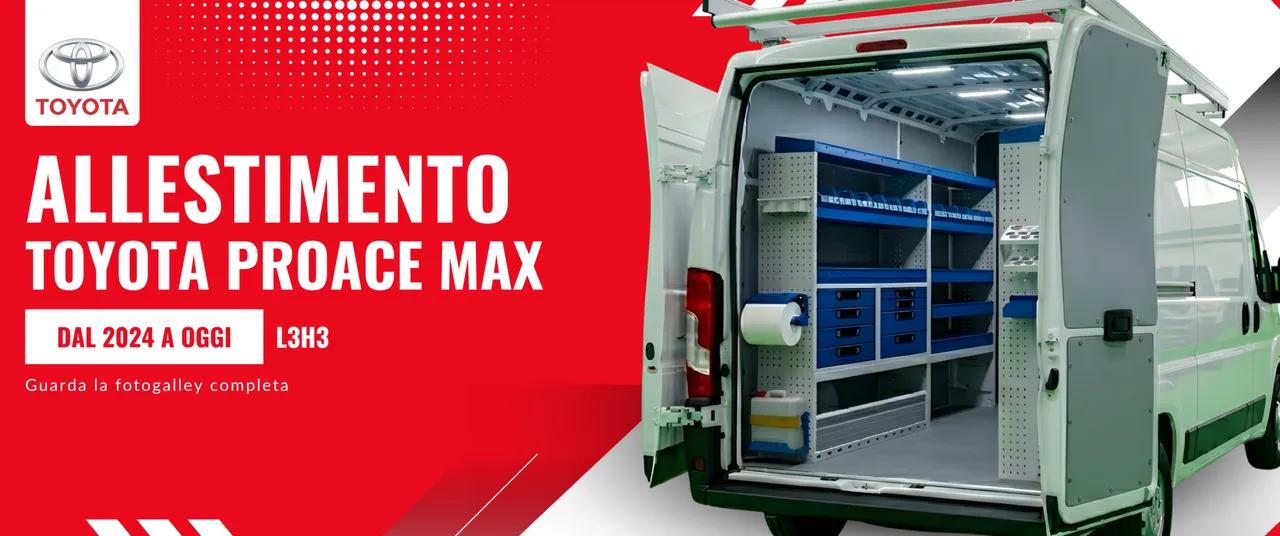 Allestimento Toyota Proace Max (anno dal 2024 a Oggi) L3H3