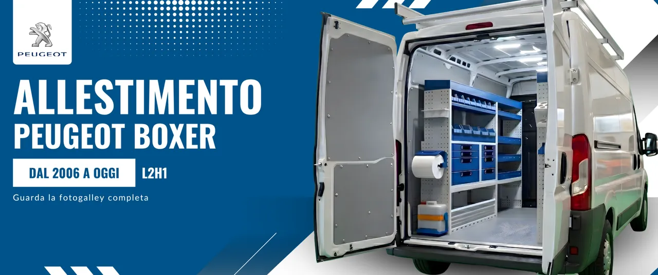 Allestimento Peugeot Boxer (anno dal 2006 a Oggi) L2H1