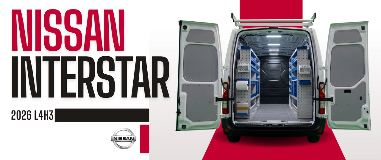 Allestimento Nissan NV400-Interstar 2026 L4H3 per De luca impianti